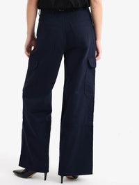 RAREISM Women Loose Fit High-Rise Cargos Trousers