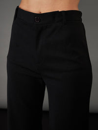 Sassafras Worklyf Wanita Bootcut High Rise