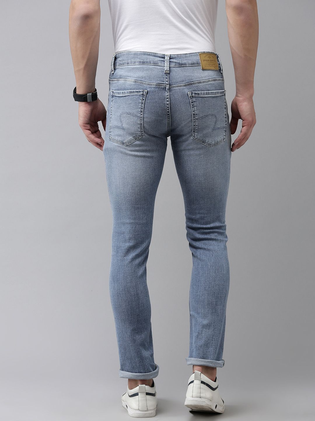SPYKAR Men Faded Jeans