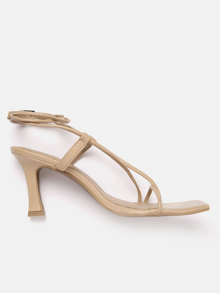 Lino Perros Strappy Mid-Top Slim Heels