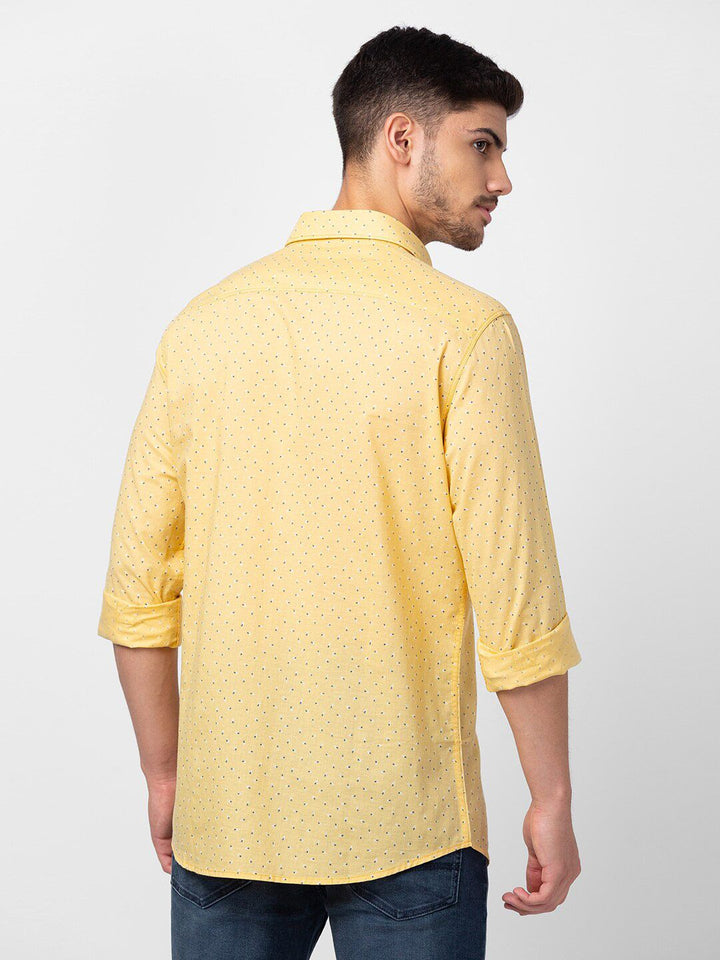 SPYKAR Men Printed Cotton Casual Shirt