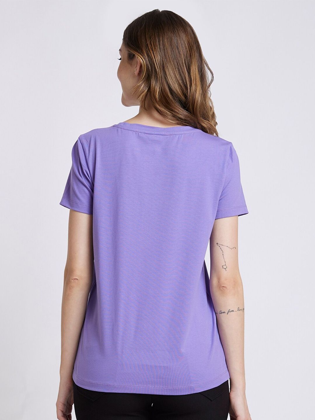 SPYKAR Typography Printed Cotton T-shirt