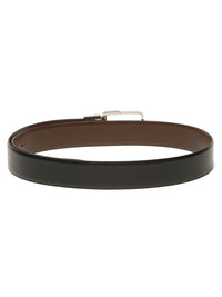 Teakwood Leathers Men Textured Leather Reversible Formal Belt
