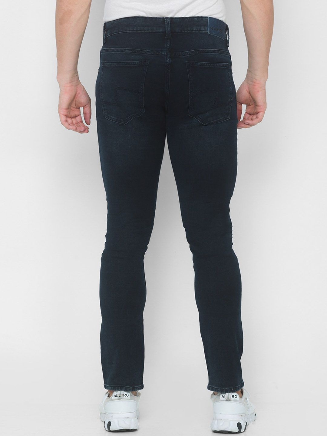 SPYKAR Men Blue Skinny Fit Low-Rise Stretchable Jeans