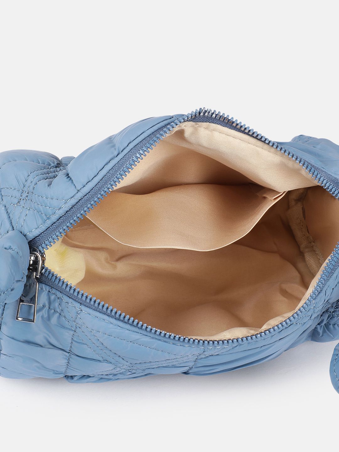 DressBerry Textured Structured Shoulder Bag With Quilted