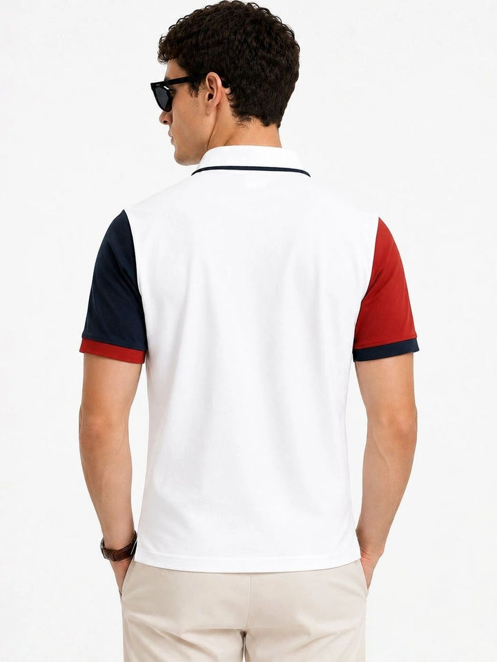 Baju-T Kolar Polo Berkolar ADRO Lelaki