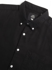 THE BEAR HOUSE Pure Cotton Solid Slim Fit Casual Shirt