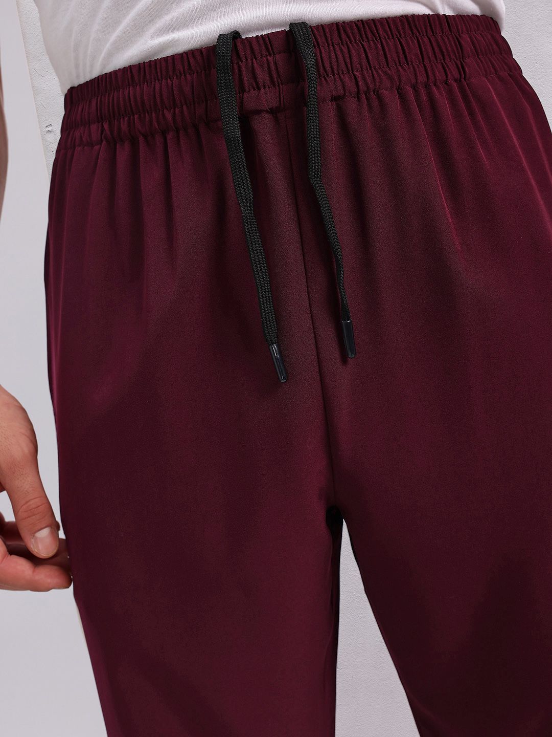 HRX by Hrithik Roshan Men Stripe Detail Lifestyle Track Pants