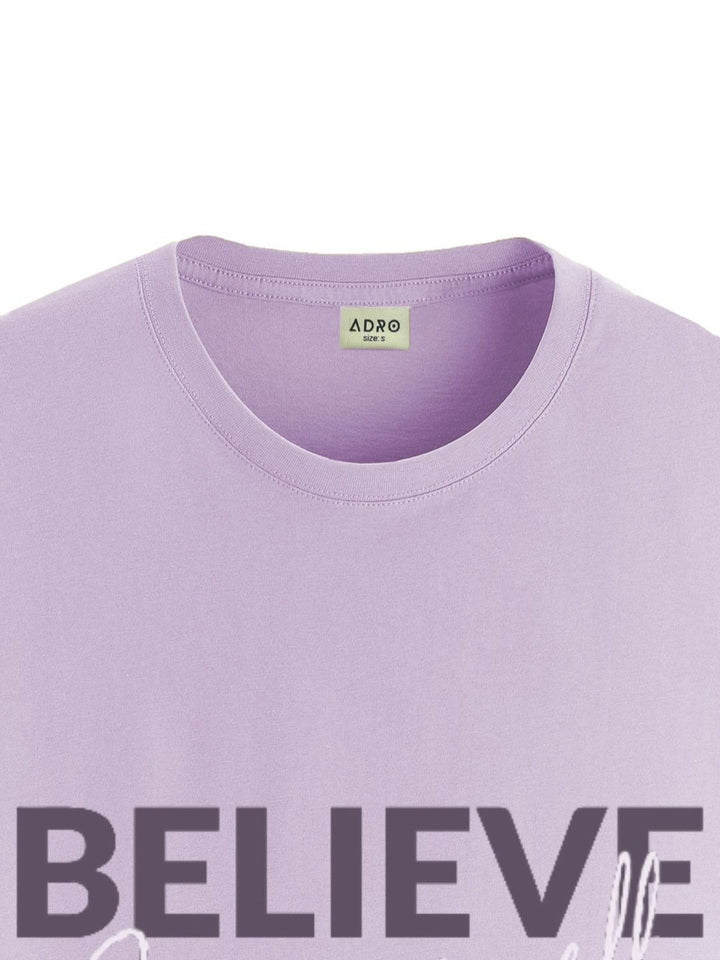 ADRO Men Typography Printed T-shirt