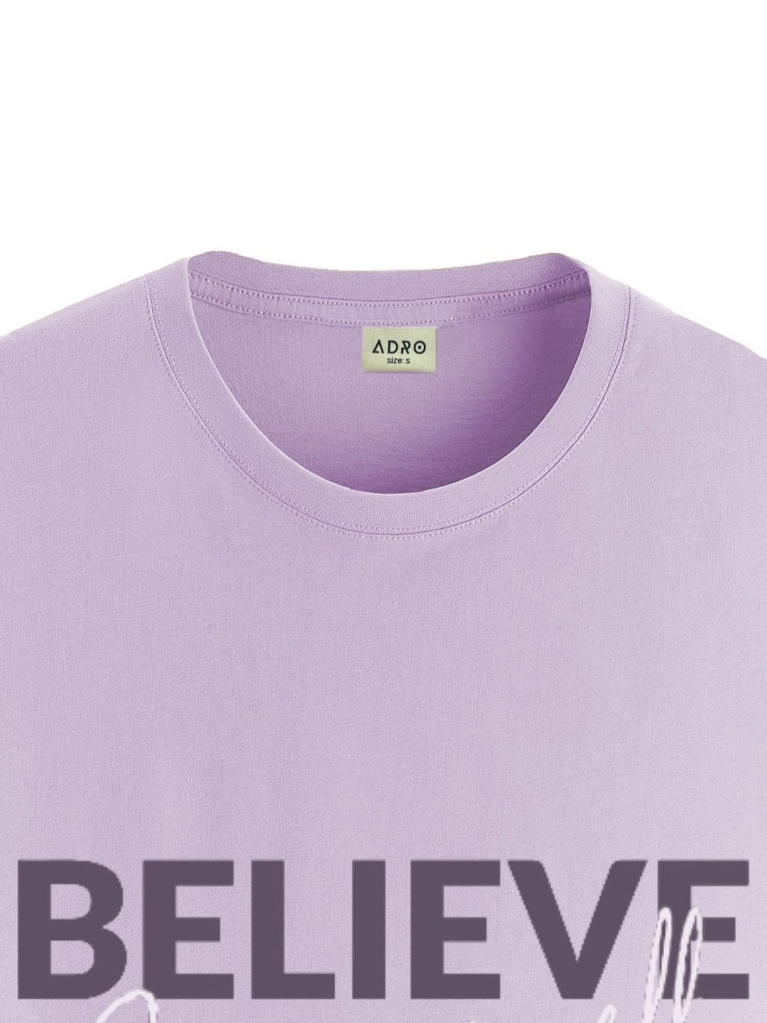 ADRO Men Typography Printed T-shirt