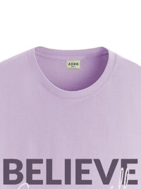 ADRO Men Typography Printed T-shirt