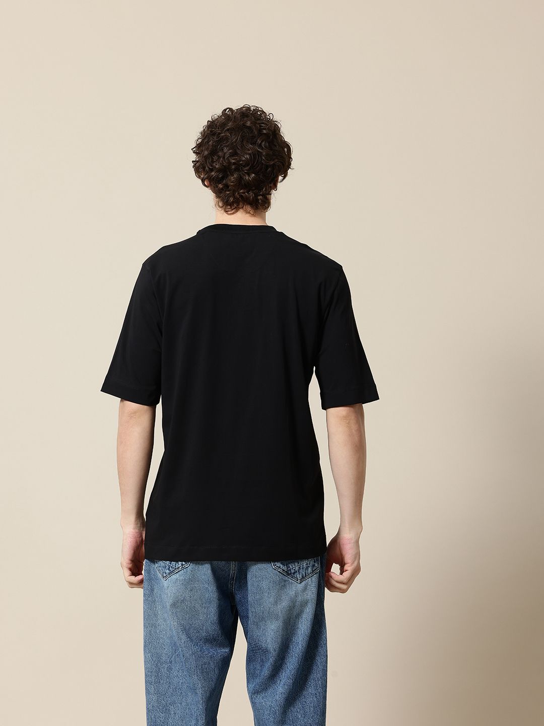 Mr Bowerbird Ashiq Printed Drop-Shoulder Sleeves Oversized T-shirt