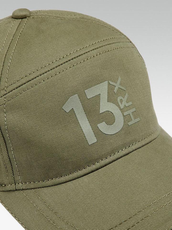 HRX by Hrithik Roshan Unisex Olive Green Cotton Baseball Cap