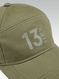 HRX by Hrithik Roshan Unisex Olive Green Cotton Baseball Cap