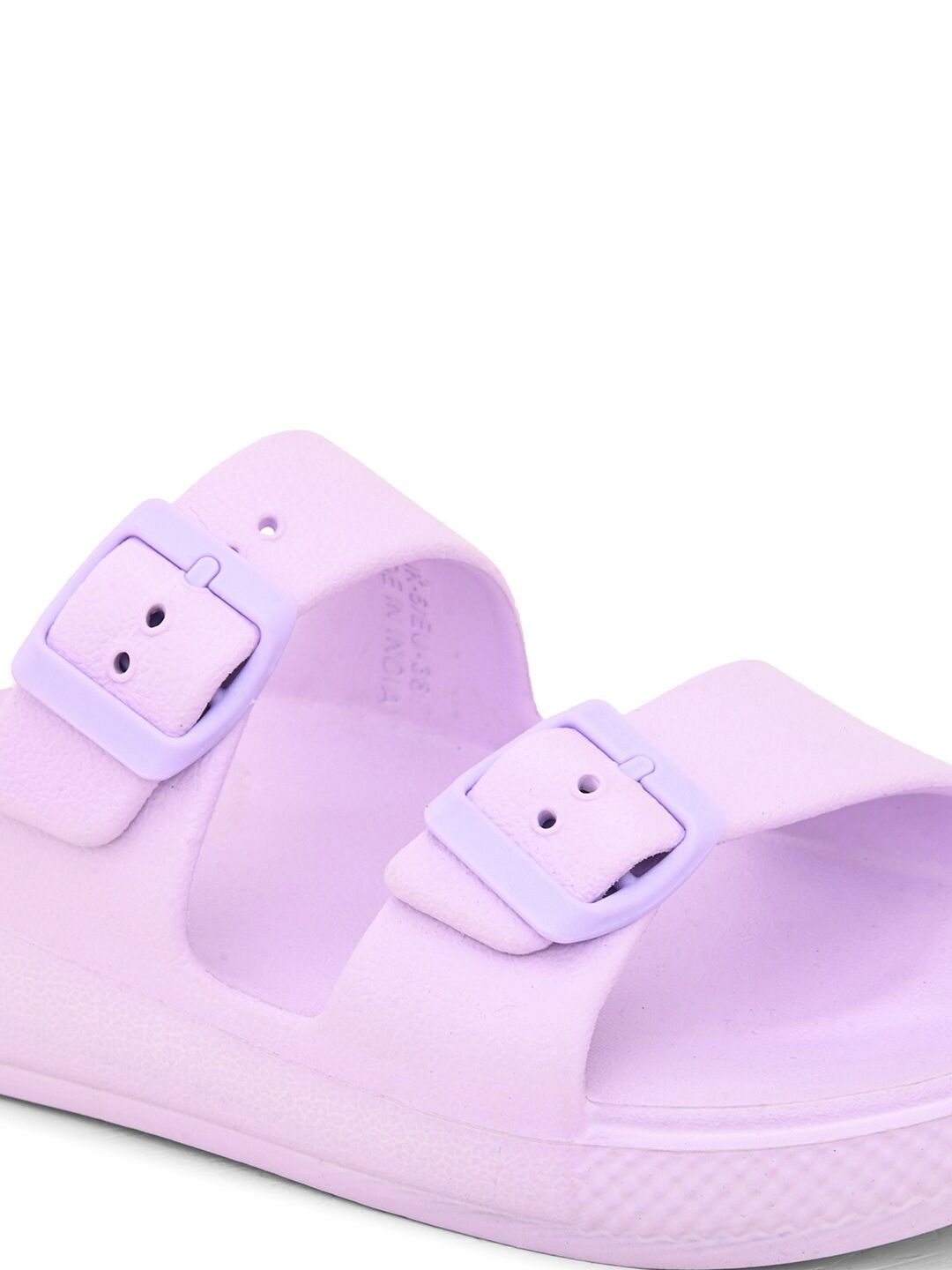 HRX by Hrithik Roshan Women Sliders With Buckle Detail