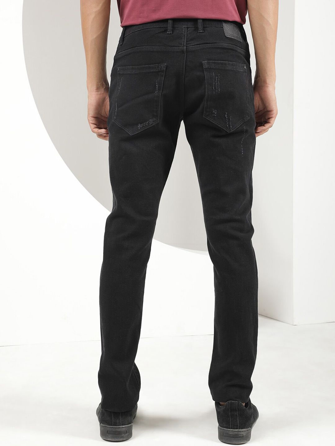 RARE RABBIT Men Astral Slim Fit Cotton Jeans