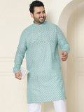 SOJANYA PLUS Motif Etnik Bercetak Kurta