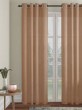 HOSTA HOMES Beige Geometric Door Curtain