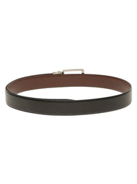 Teakwood Leathers Men Textured Leather Reversible Formal Belt