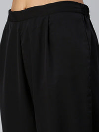 KALINI Floral Embroidered Sequined Kurta with Trousers
