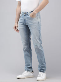 SPYKAR Men Rovers Mildly Distressed Heavy Fade Stretchable Jeans