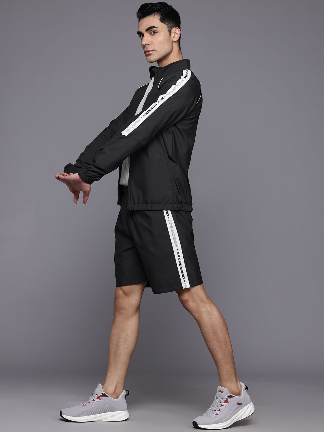 HRX by Hrithik Roshan Rapid-Dry Running Tracksuit