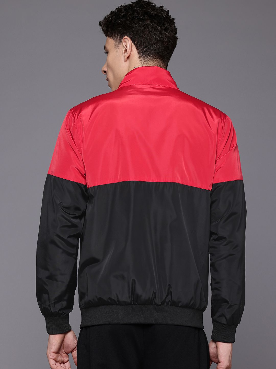 HRX by Hrithik Roshan Colourblocked Bomber Lifestyle Jacket