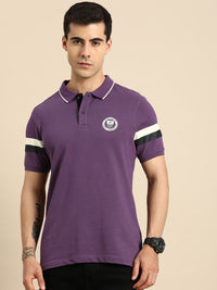 Being Human Men Polo Collar Pure Cotton T-shirt