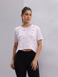 HRX by Hrithik Roshan Typography Printed Yoga T-shirt