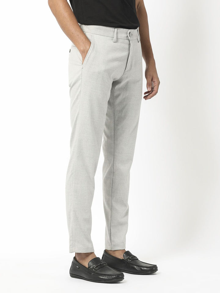 RARE RABBIT Men Regular Fit Mid-Rise Casual Trousers