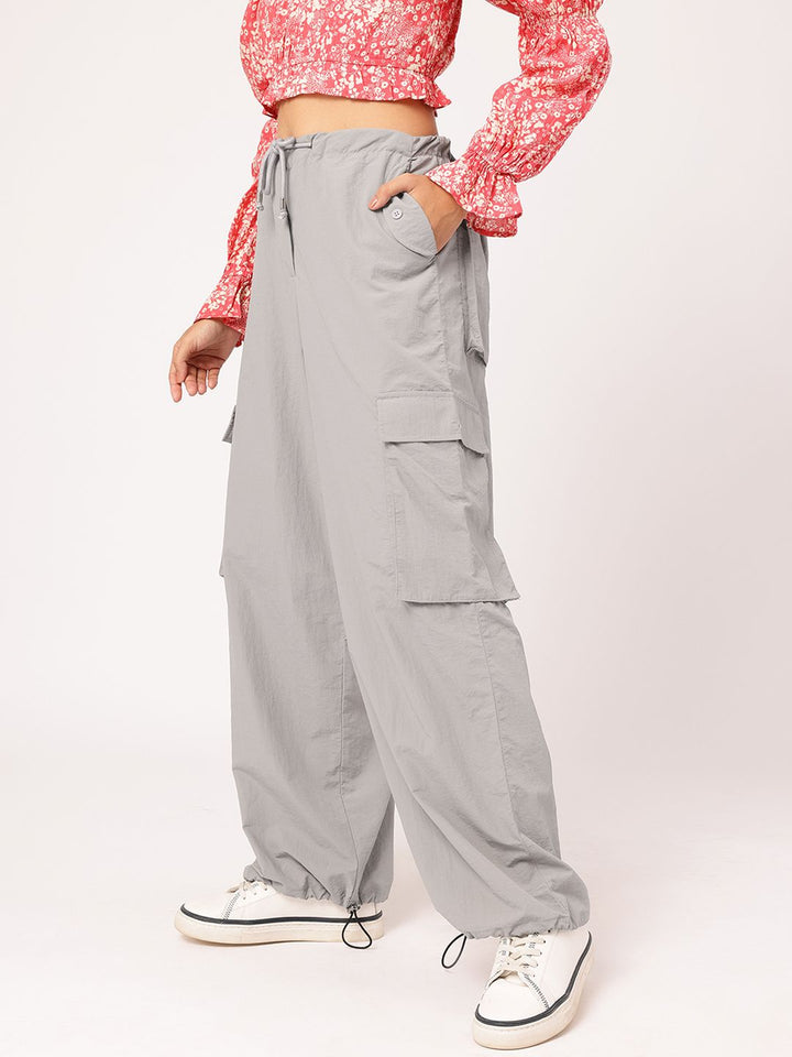 DressBerry Women Casuals Capsule Parachute Trousers