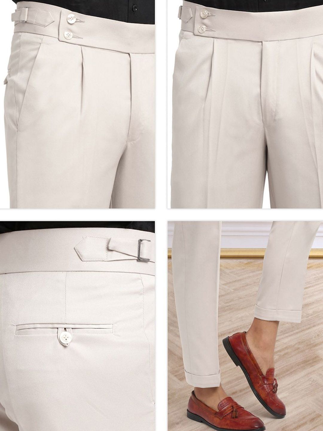 KLOTTHE Men Italian Gurkha Pants