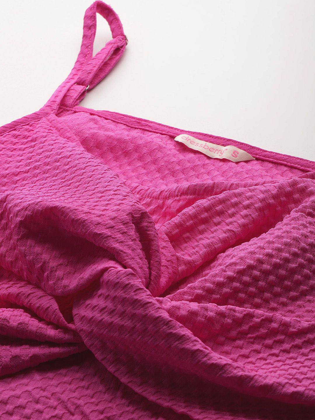 DressBerry Textured Twisted Front Co-ords