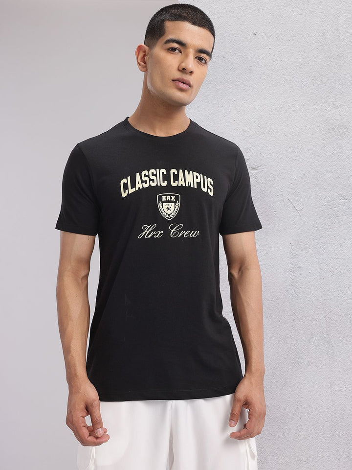 HRX by Hrithik Roshan Typography Printed T-shirt