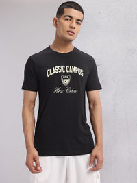 HRX by Hrithik Roshan Typography Printed T-shirt