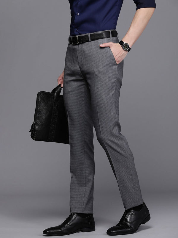 Raymond Men Slim Fit Formal Trousers