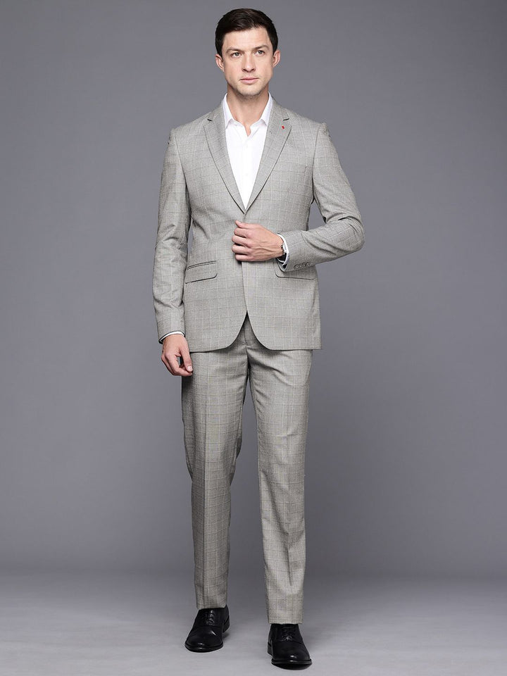Raymond Contemporary Fit memeriksa saman formal 2 keping tunggal
