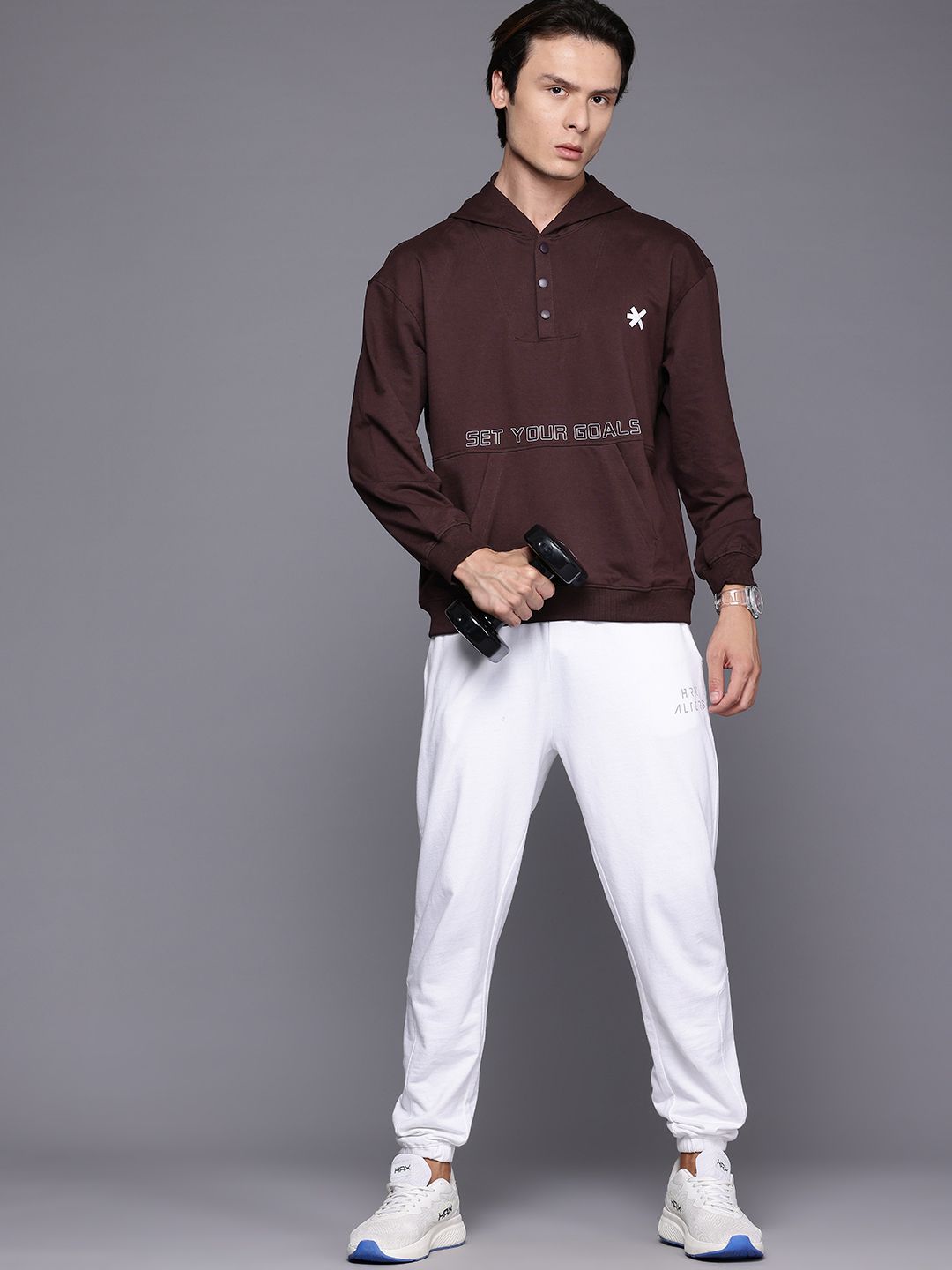 HRX by Hrithik Roshan Printed Training Sweatshirt