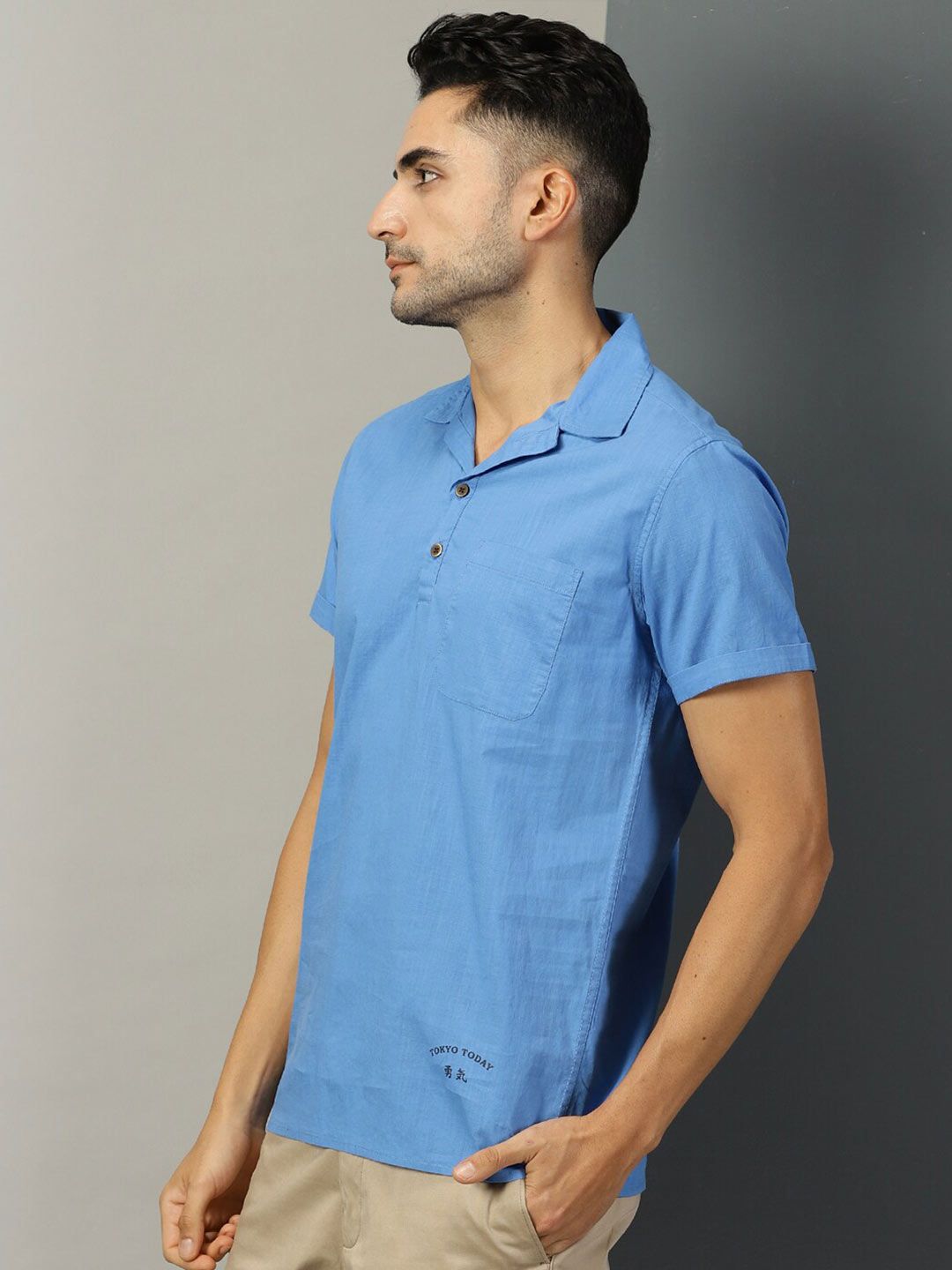 Thomas Scott Classic Boxy Short Sleeves Pure Cotton Casual Shirt