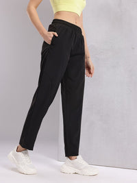 HRX by Hrithik Roshan Women Typography Print Mid-rise Running Track Pants