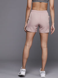 HRX by Hrithik Roshan Women Striped Slim Fit Shorts