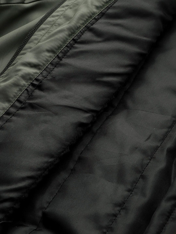 The Indian Garage Co Men Colourblocked Bomber Jacket