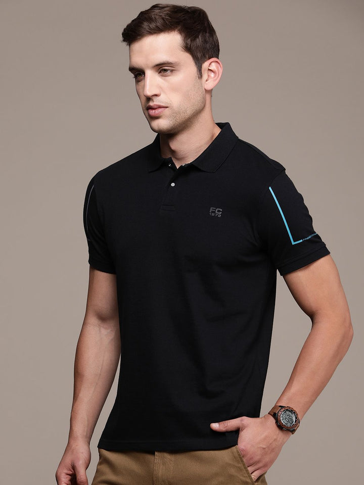 French Connection  Polo Collar Pure Cotton T-shirt