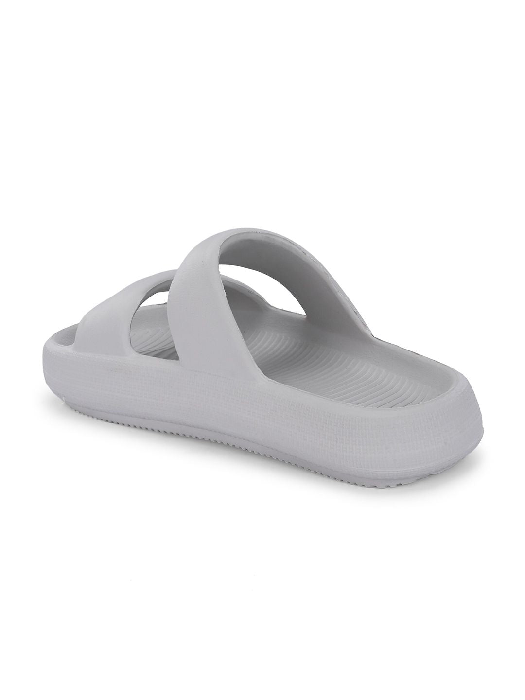 HRX by Hrithik Roshan Men Grey Rubber Sliders