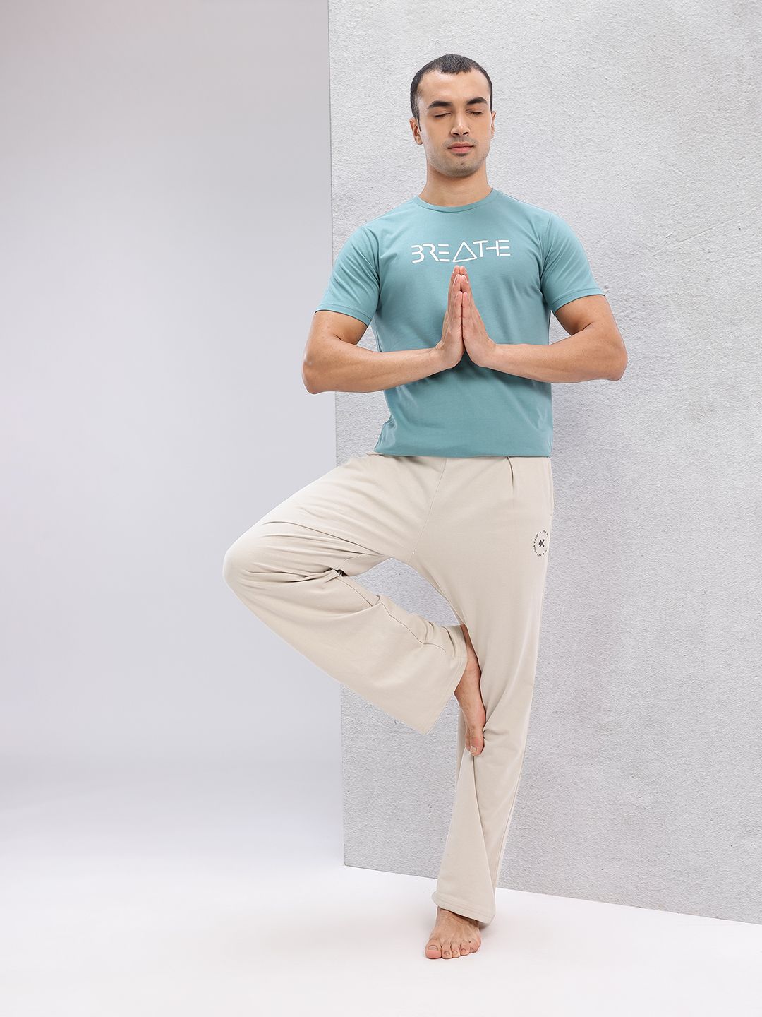 HRX by Hrithik Roshan Men Relaxed Yoga Track Pants