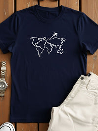 ADRO Men Printed T-shirt