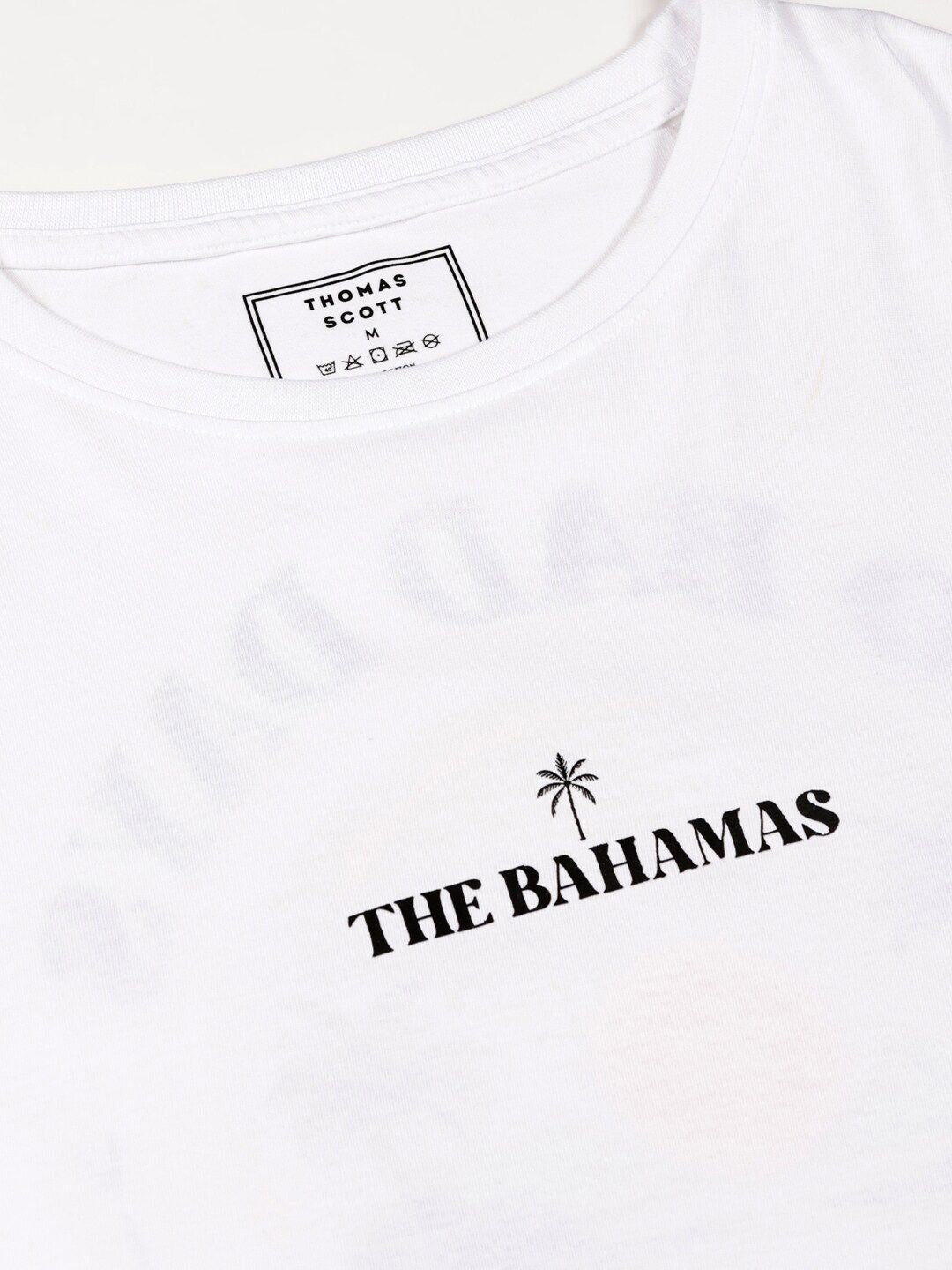 Thomas Scott Typography Printed Pure Cotton T-Shirt