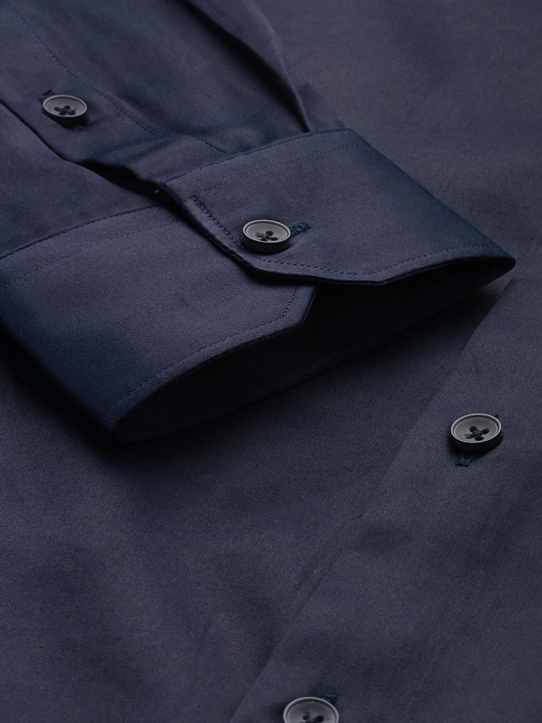 The Indian Garage Co. X Luxe Men Slim Fit Mandarin Collar Formal Shirt