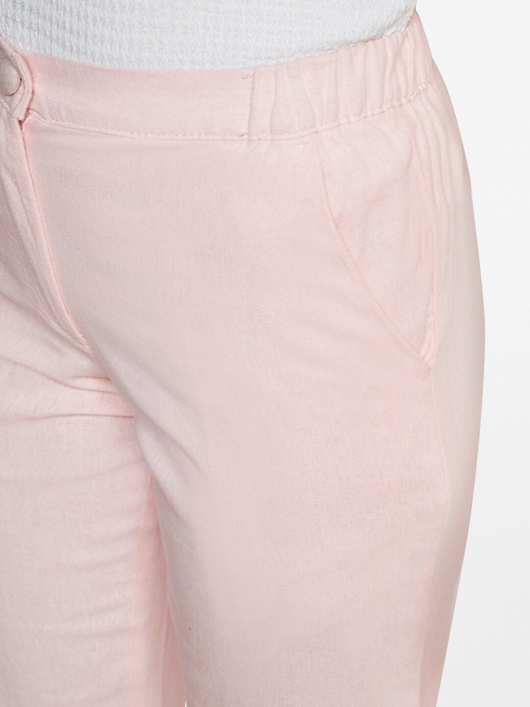 AND Women Mid-Rise Tapered Fit Trousers