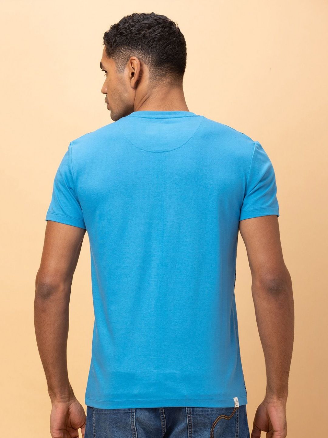 Being Human Men Printed Extended Sleeves Pockets T-shirt